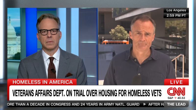 Veterans Affairs Dept. on trial over housing for homeless vets | CNN